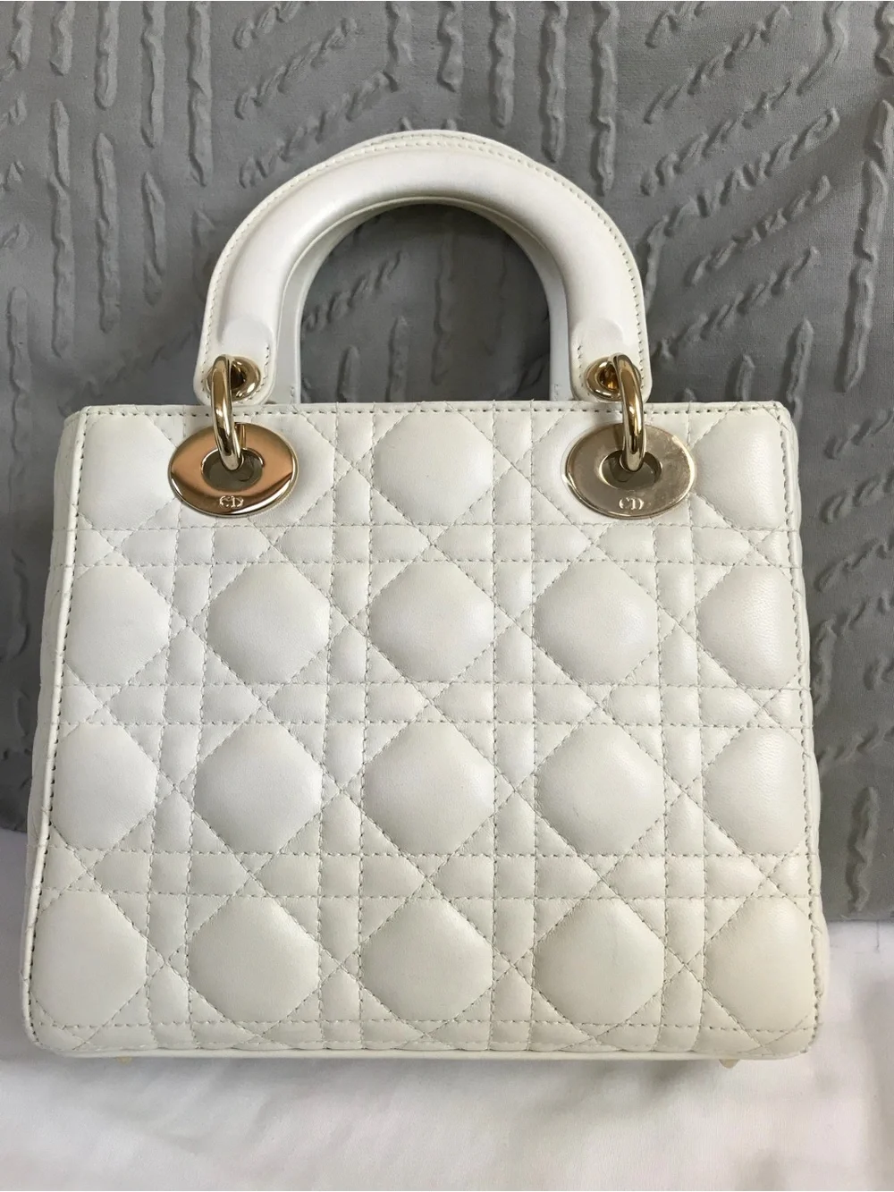 Sold✅✅ Lady Dior MydiorAbc Cannages Bag Small